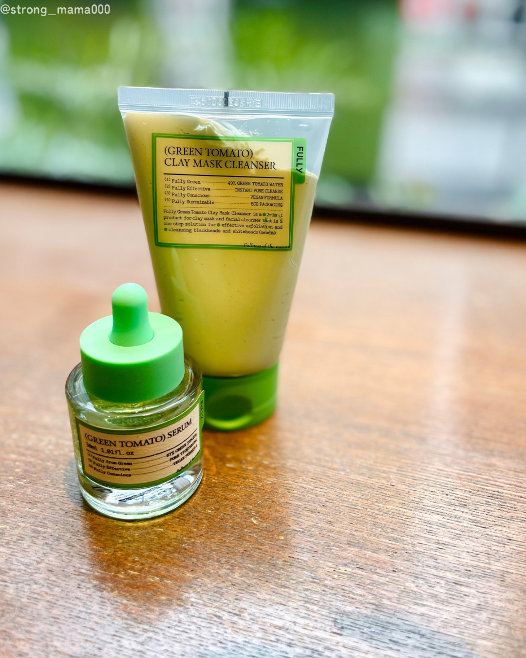 グリーントマトクレイマスククレンザー/FULLY/洗い流すパック・マスクを使ったクチコミ（1枚目）