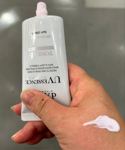 S on LIPS 「ダルバウォータフルトーンアップサンクリーム パープルSPF50..」(6枚目)