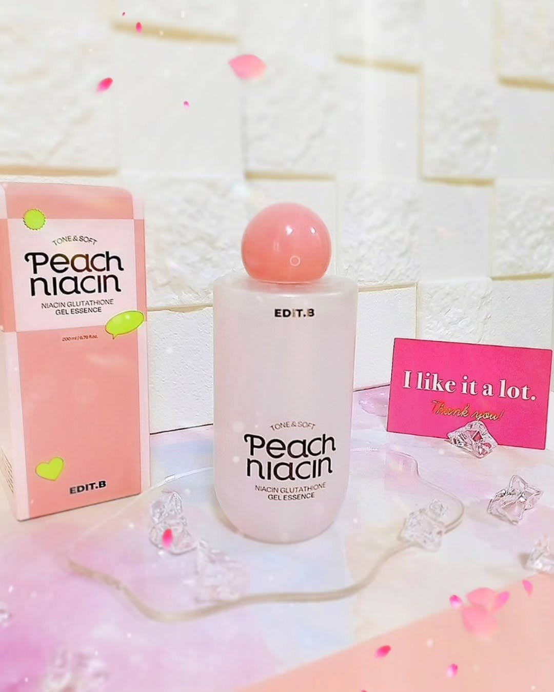 ピーチ ナイアシンアミド GLT ジェルエッセンス/EDIT.B/美容液を使ったクチコミ（1枚目）