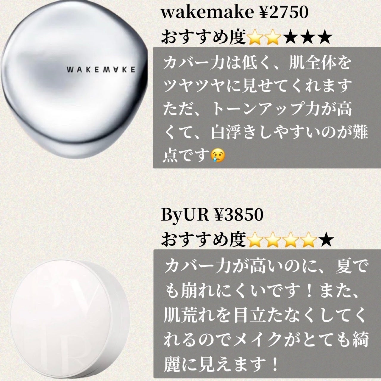 エッセンシャル スキン ヌーダー クッション/JUNG SAEM MOOL/クッションファンデーションを使ったクチコミ(2枚目)