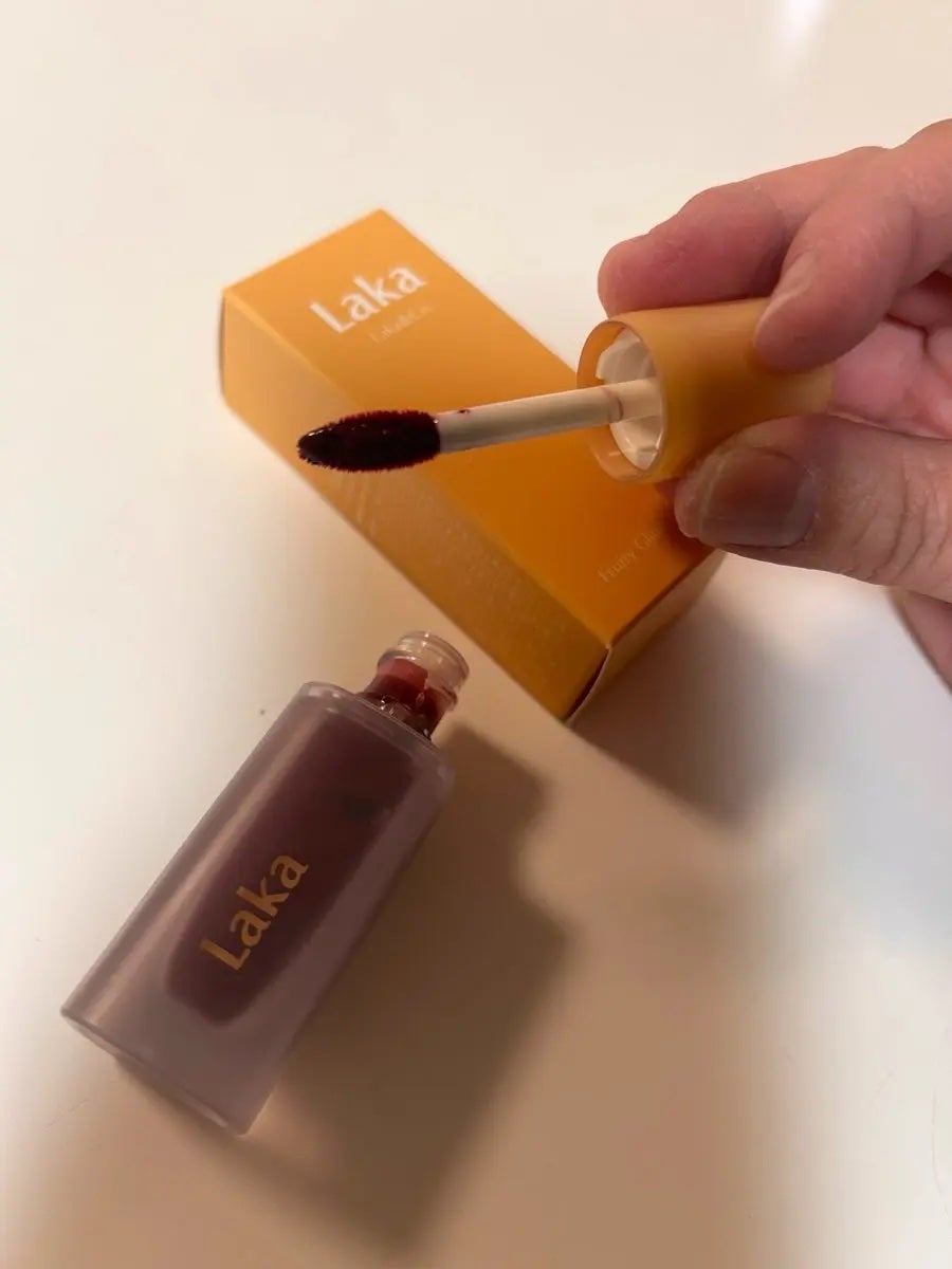 フルーティーグラムティント/Laka/リップティントを使ったクチコミ(2枚目)