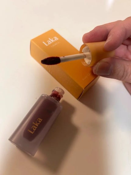 フルーティーグラムティント/Laka/リップティントを使ったクチコミ(2枚目)