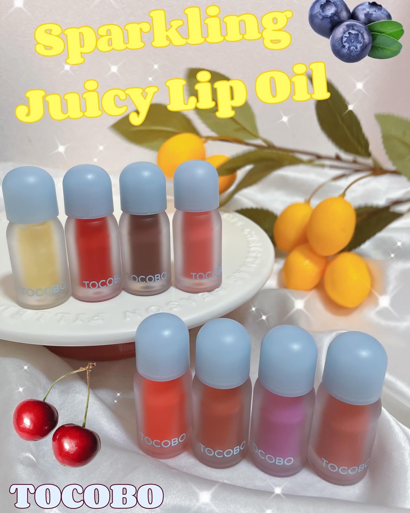 ジューシーベリープランピングリップオイル/TOCOBO/リップグロスを使ったクチコミ（1枚目）