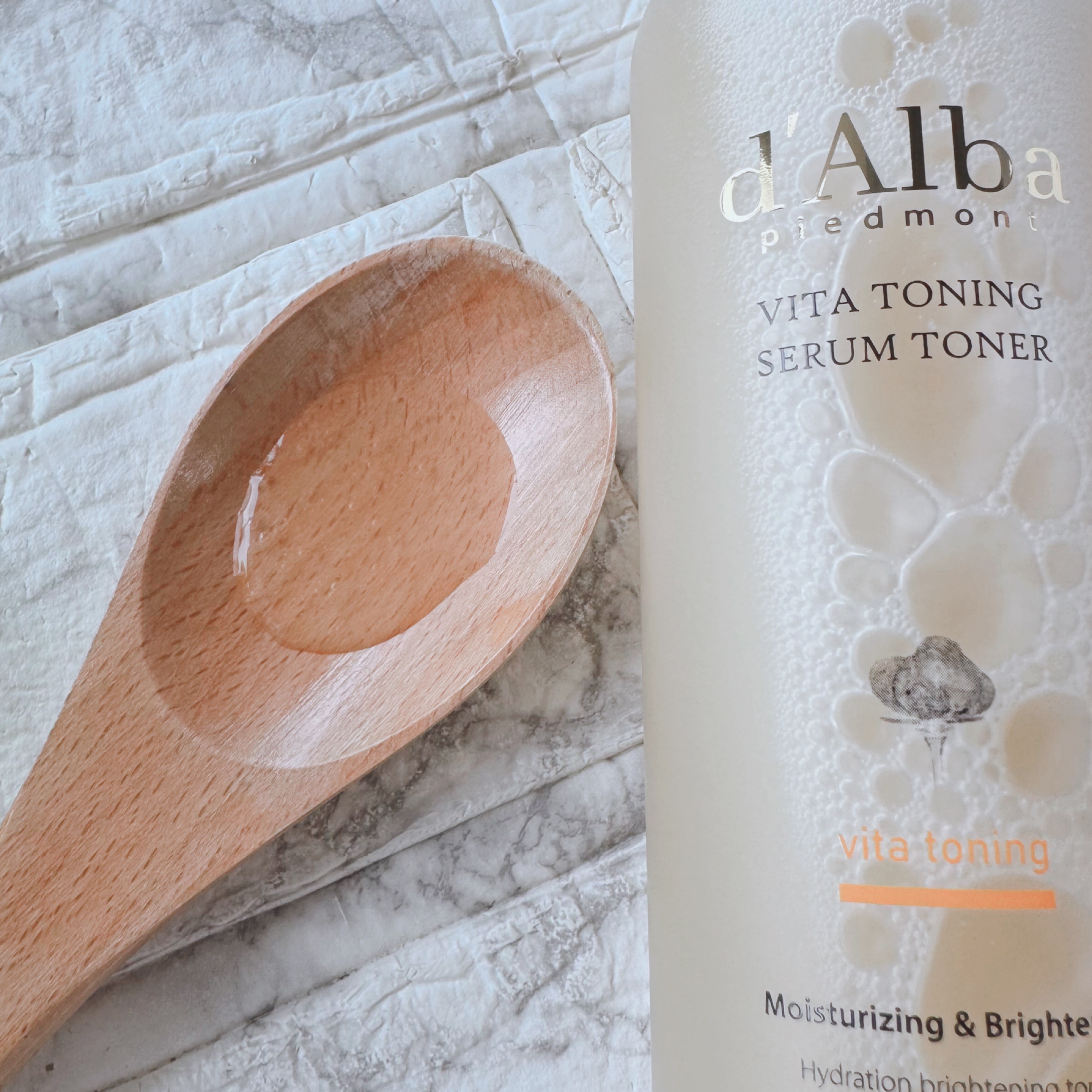 ビタトーニングセラムトナー/ダルバ/化粧水を使ったクチコミ（3枚目）