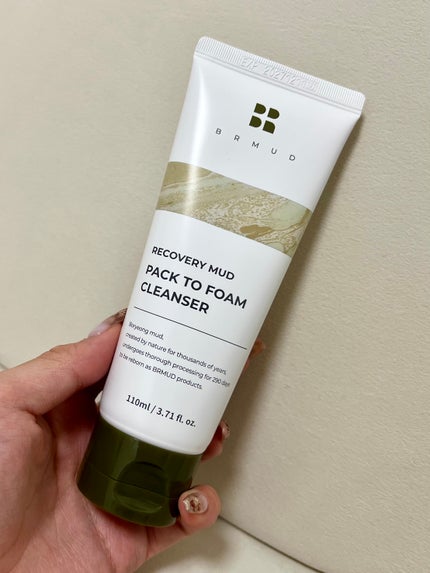 リカバリーマッドバックツーフォームクレンザー/BRMUD/洗顔フォームを使ったクチコミ(1枚目)