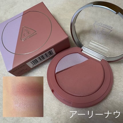 3CE ブラッシュライター/3CE/パウダーチークを使ったクチコミ(7枚目)