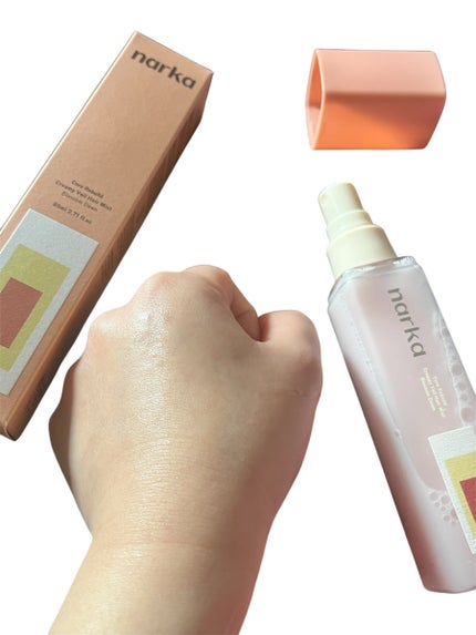 クリーミーベールヘアミスト ブロッサムダン/narka/ヘアミストを使ったクチコミ(2枚目)