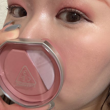 3CE ブラッシュライター/3CE/パウダーチークを使ったクチコミ(4枚目)