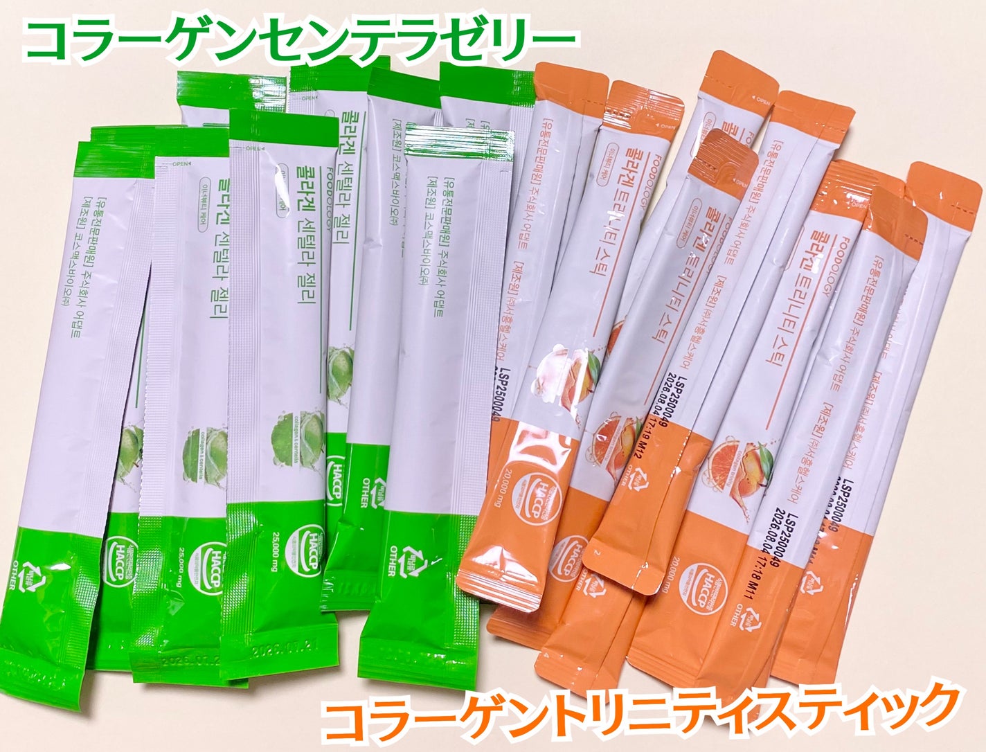 コラーゲンセンテラゼリー/FOODOLOGY/美容サプリメントを使ったクチコミ(2枚目)