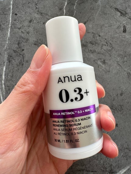 レチノール0.3 ナイアシンリニューイングセラム/Anua/美容液を使ったクチコミ(1枚目)
