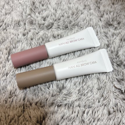 ハンオールブロウカラ/rom&nd/眉マスカラを使ったクチコミ(1枚目)