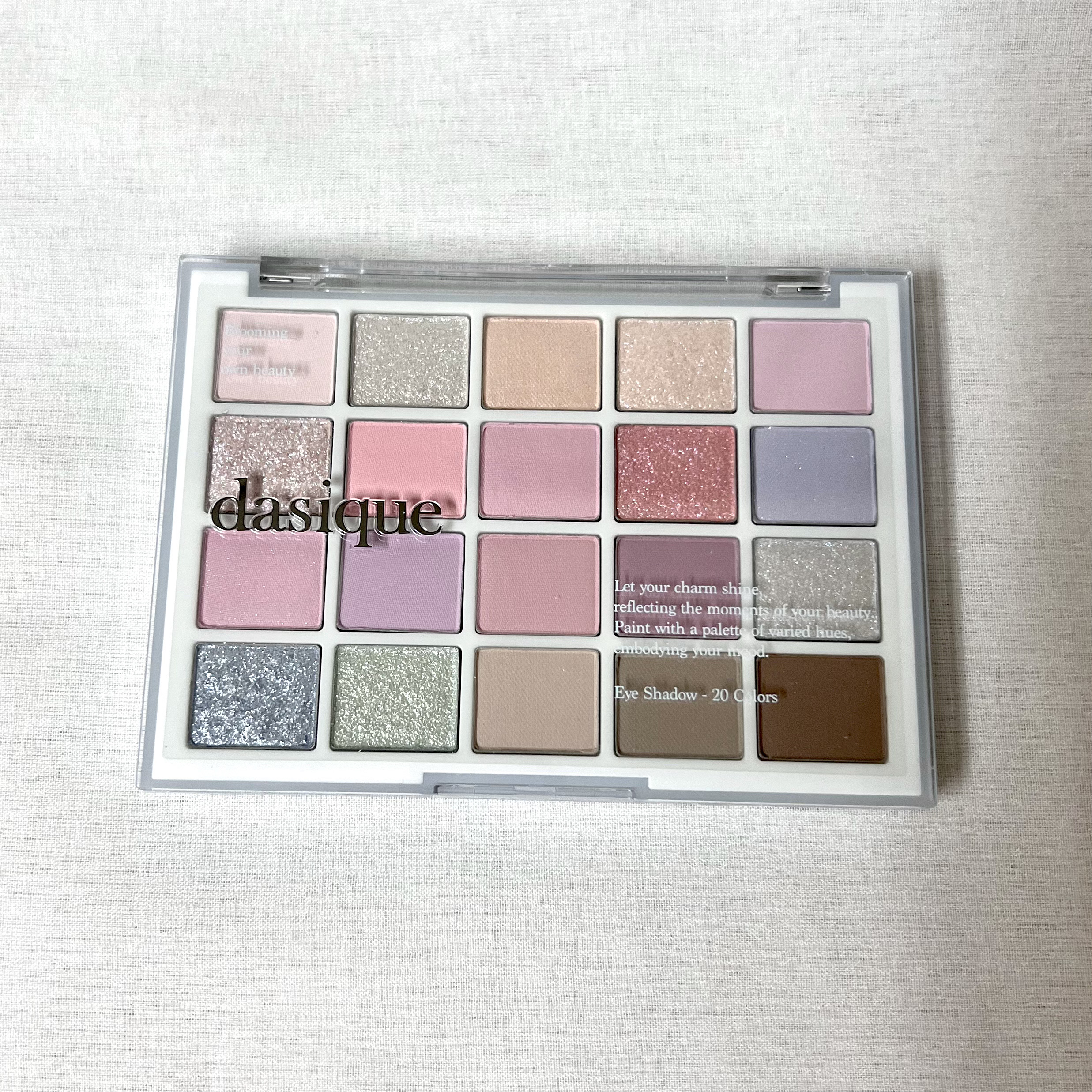 ムードシャドウパレット/dasique/アイシャドウパレットを使ったクチコミ（2枚目）