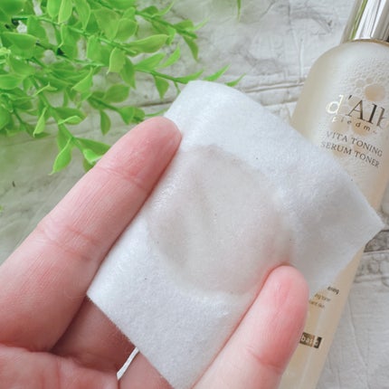 ビタトーニングセラムトナー/ダルバ/化粧水を使ったクチコミ(4枚目)