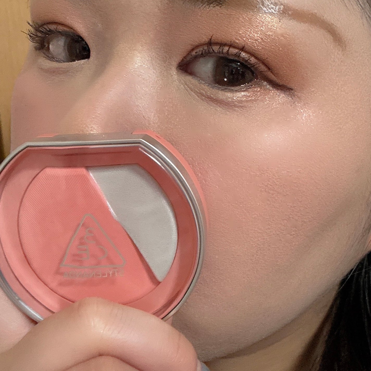 3CE ブラッシュライター/3CE/パウダーチークを使ったクチコミ(5枚目)