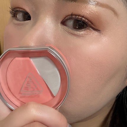 3CE ブラッシュライター/3CE/パウダーチークを使ったクチコミ(5枚目)