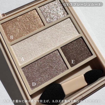 ダブル ムード アイズ/Visée/アイシャドウパレットを使ったクチコミ(2枚目)