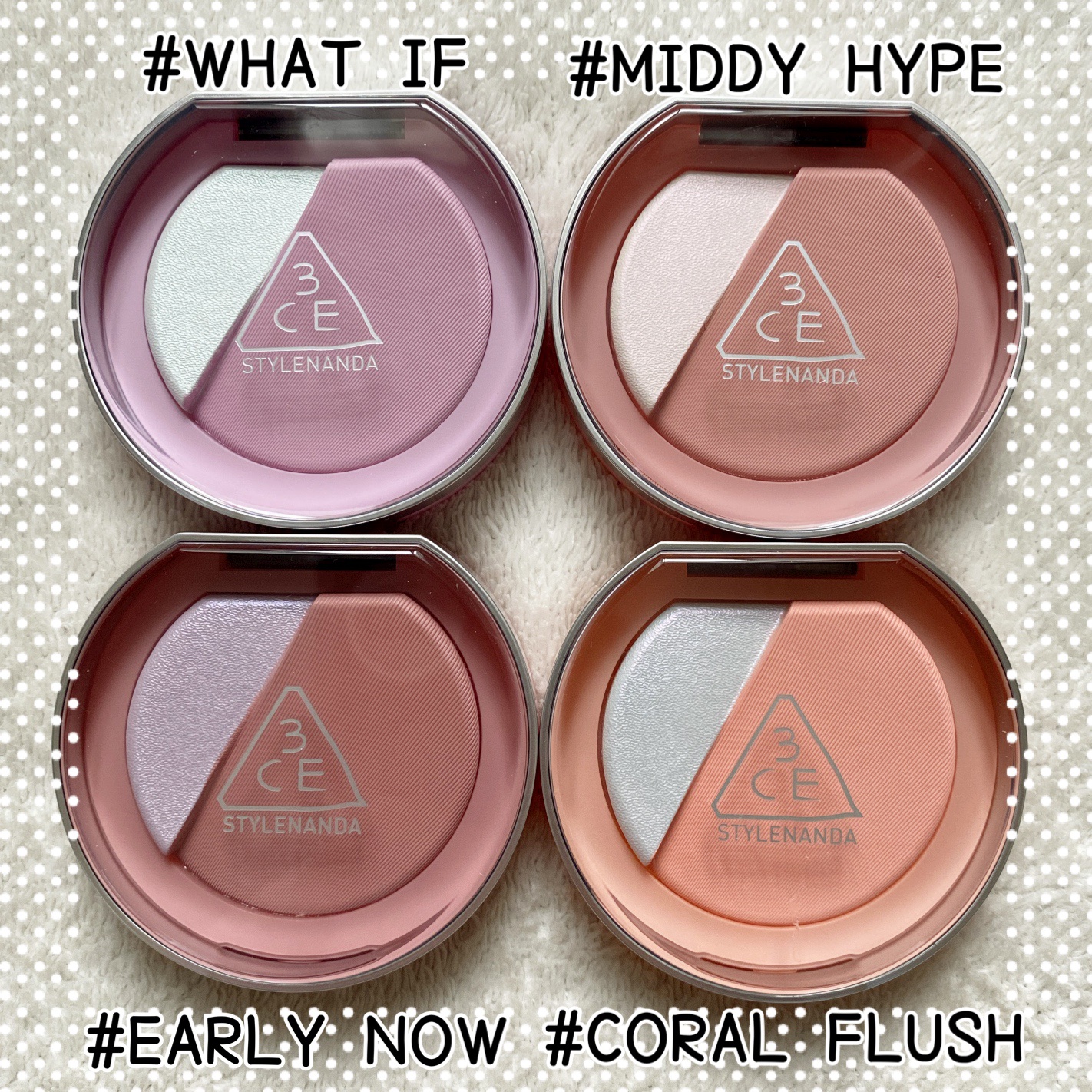 3CE ブラッシュライター/3CE/パウダーチークを使ったクチコミ（2枚目）