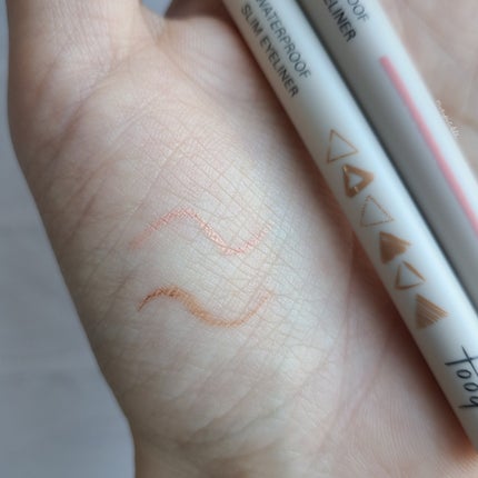 ウォータープルーフ スリム アイライナー/Tooq/ジェルアイライナーを使ったクチコミ(3枚目)