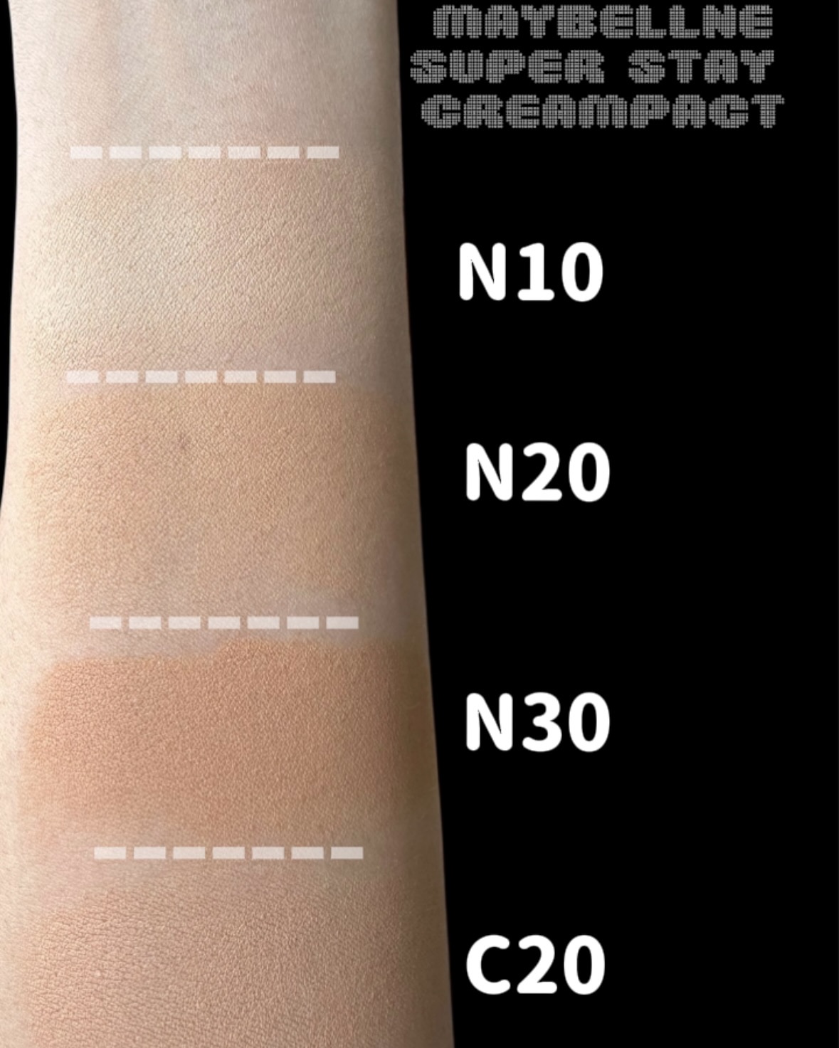 SPステイ クリームパクト ファンデーション/MAYBELLINE NEW YORK/クリーム・エマルジョンファンデーションを使ったクチコミ（3枚目）