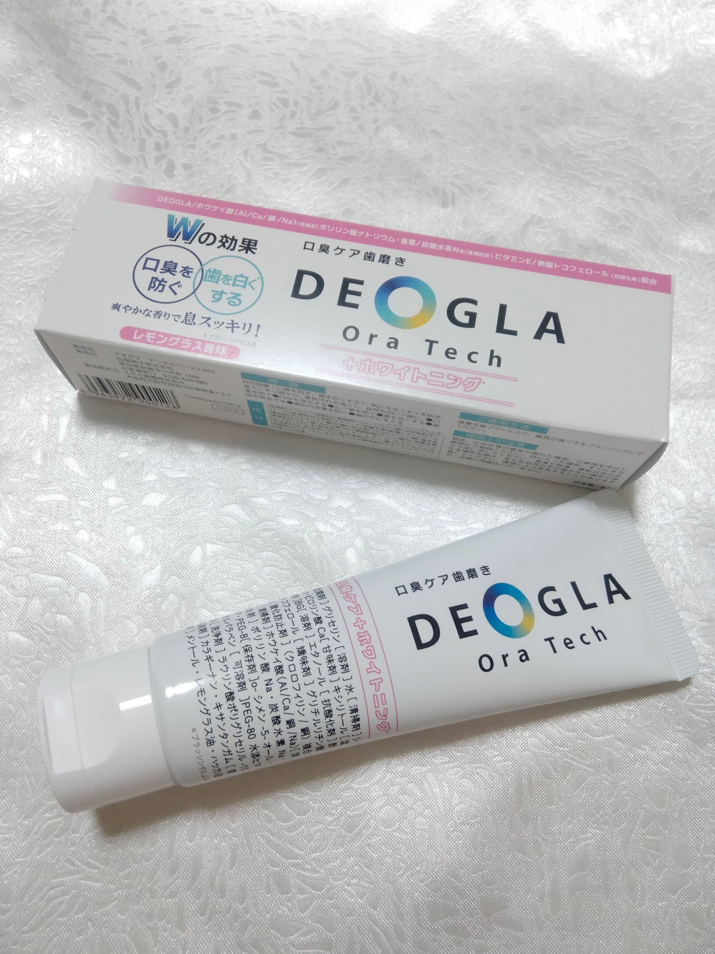 デオグラオーラテック +ホワイトニング/DEOGLA/歯磨き粉を使ったクチコミ(1枚目)