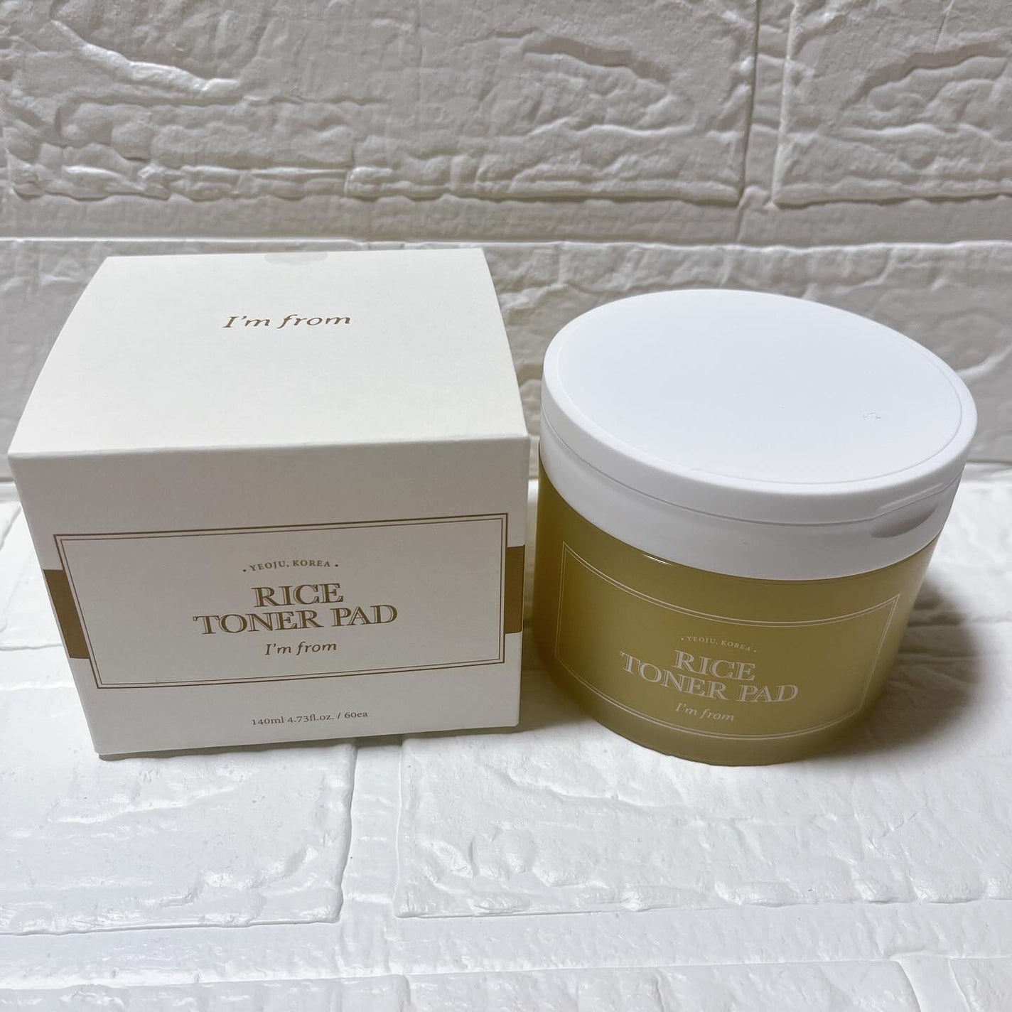 ライストナーパッド/I'm from/トナーパッドを使ったクチコミ(1枚目)