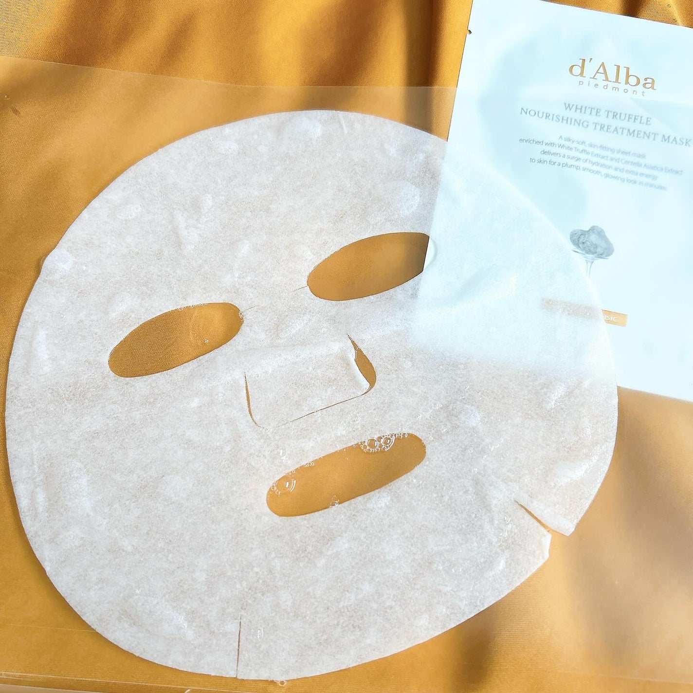 ホワイトトリュフナリシングトリートメントマスク/ダルバ/シートマスク・パックを使ったクチコミ(6枚目)