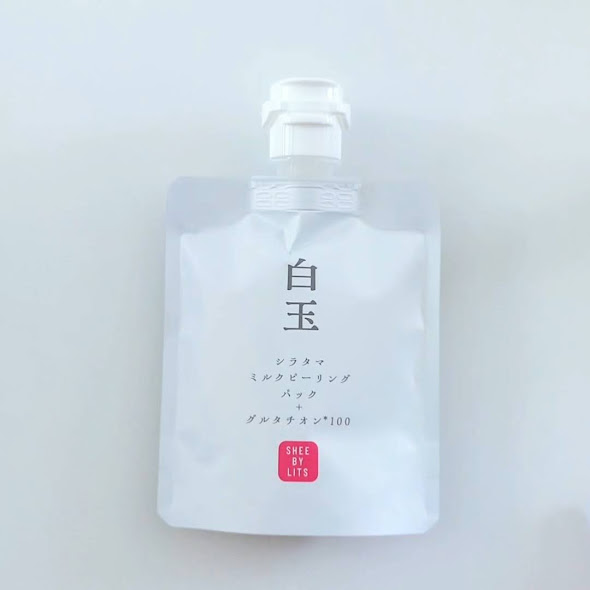 SHEE BY LITS 白玉ミルクピーリングパック/リッツ/洗い流すパック・マスクを使ったクチコミ（1枚目）