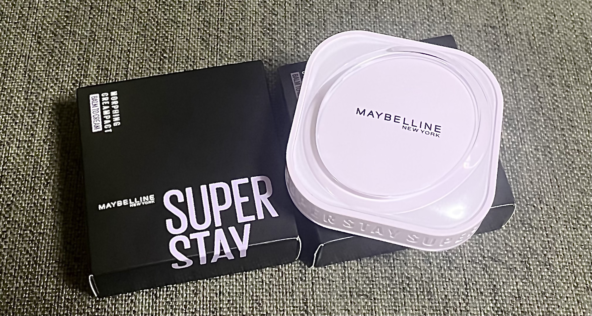 SPステイ クリームパクト ファンデーション/MAYBELLINE NEW YORK/クリーム・エマルジョンファンデーションを使ったクチコミ（1枚目）