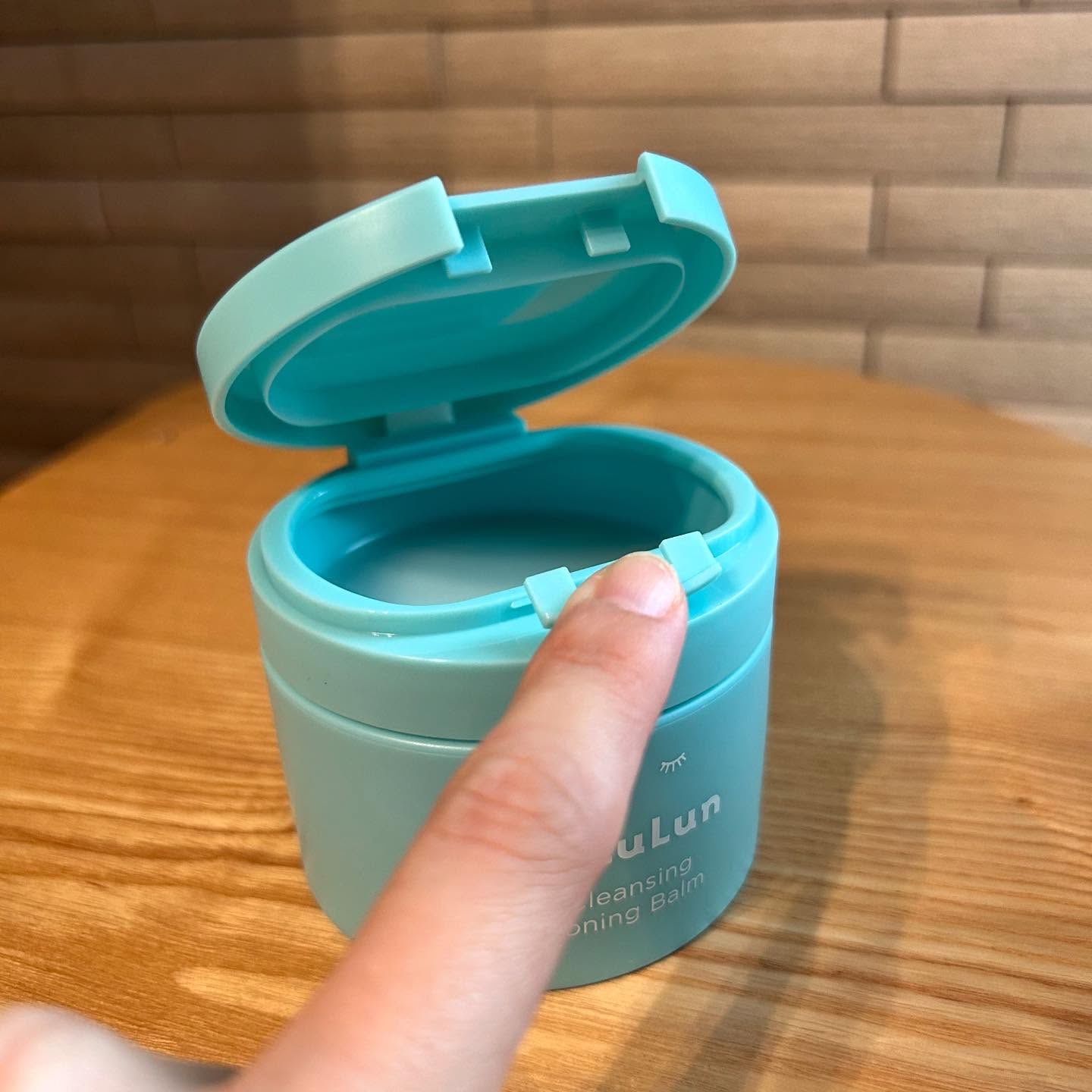 ルルルンクレンジング トーニングバーム MILD BLUE/ルルルン/クレンジングバームを使ったクチコミ（2枚目）