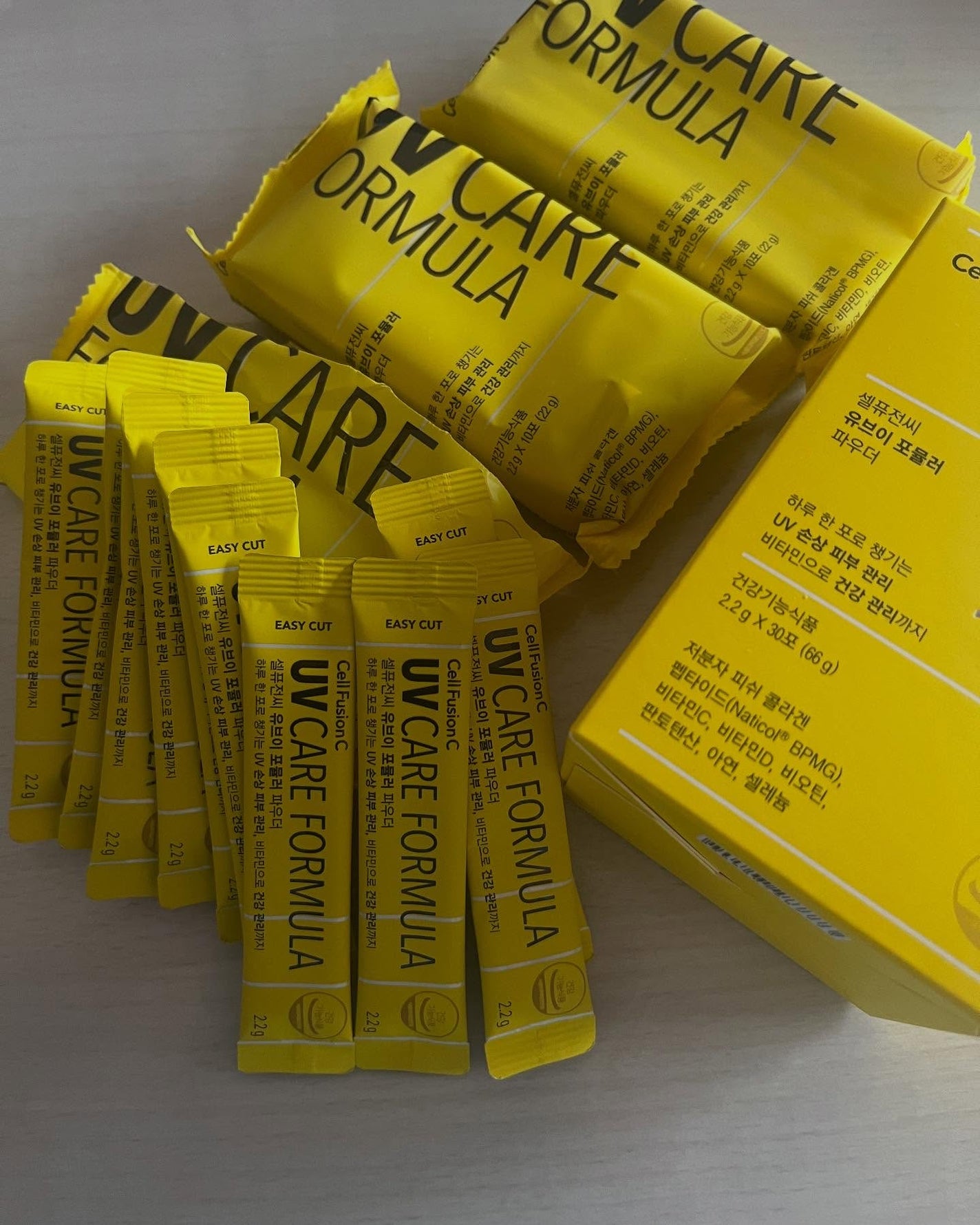 UVフォーミュラパウダー/Cell Fusion C(セルフュージョンシー)/その他食品を使ったクチコミ(2枚目)