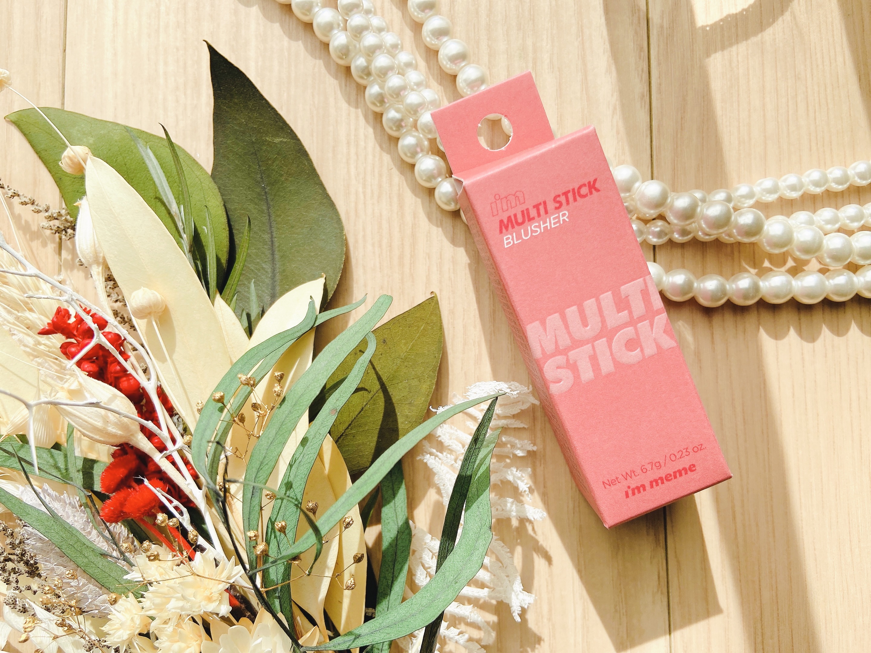 アイムマルチスティックブラッシャー/i’m meme/ジェル・クリームチークを使ったクチコミ（2枚目）