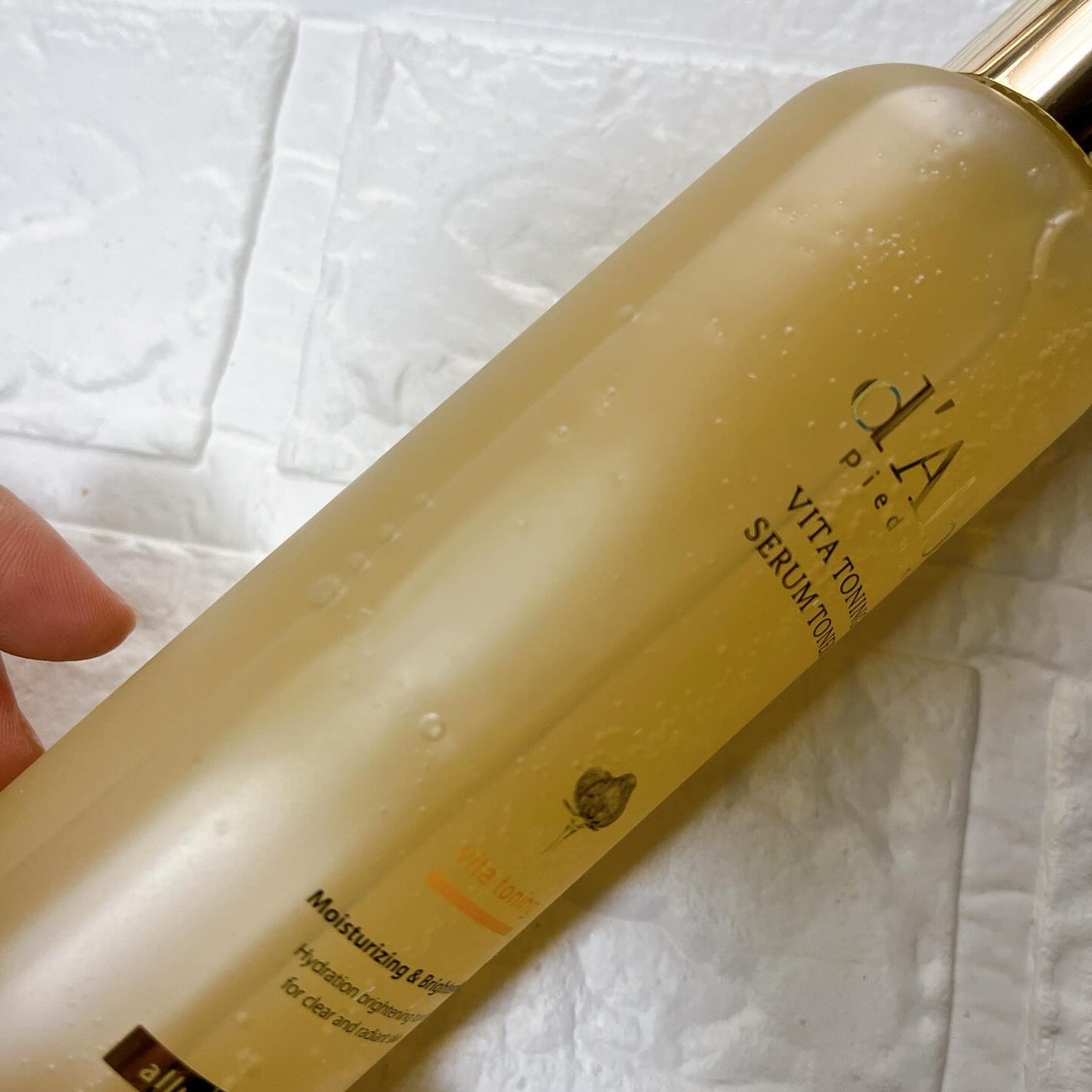 ビタトーニングセラムトナー/ダルバ/化粧水を使ったクチコミ(2枚目)