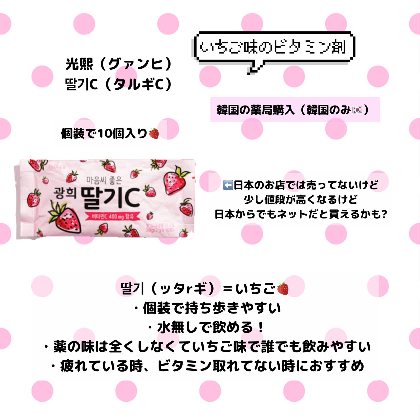 イチゴC/光煕/美容サプリメントを使ったクチコミ(4枚目)