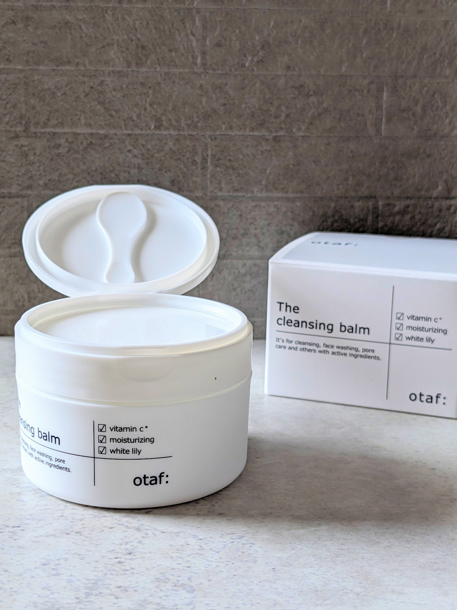 クレンジングバーム/otaf:/クレンジングバームを使ったクチコミ（2枚目）