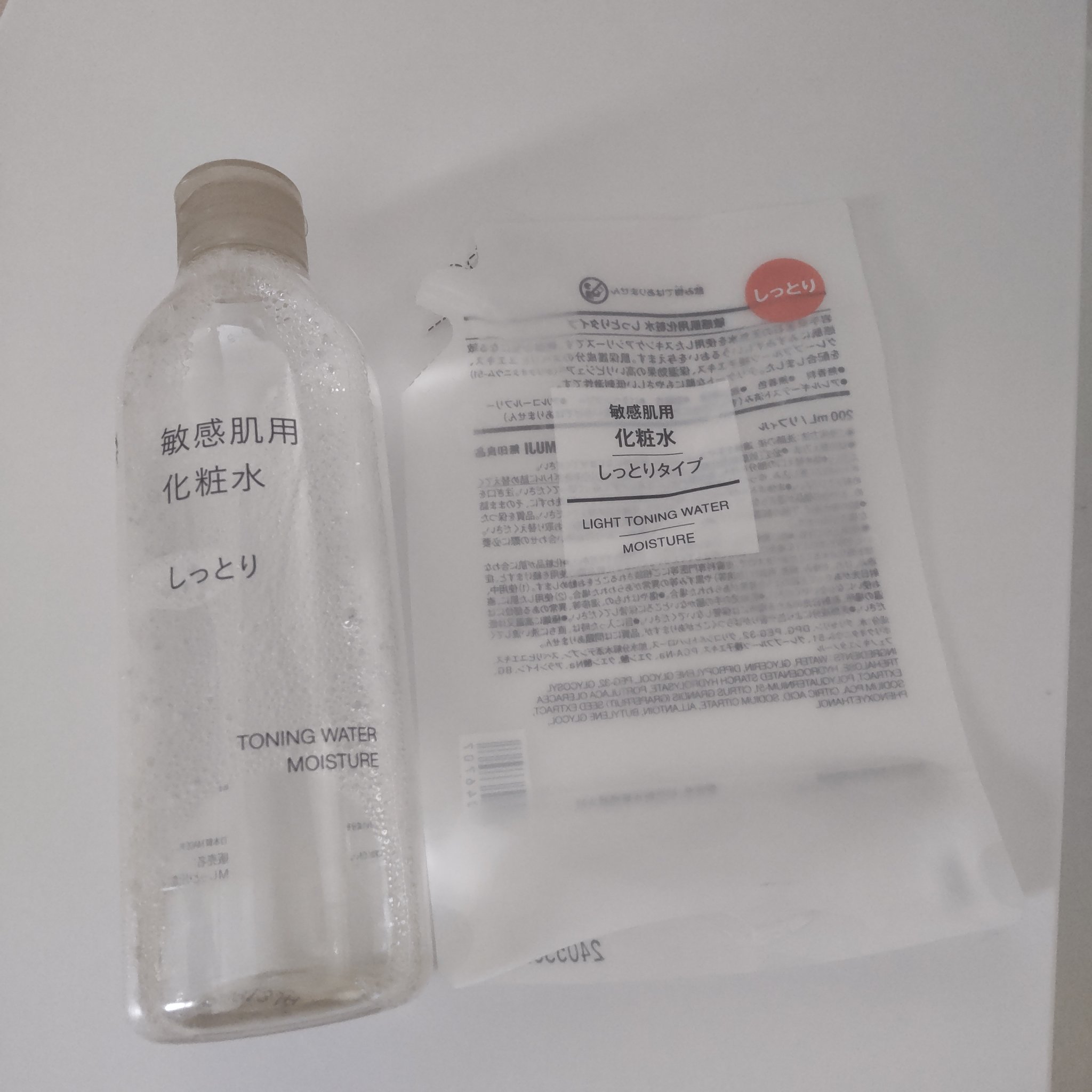 敏感肌用化粧水　しっとり 300ml/無印良品/化粧水を使ったクチコミ（1枚目）