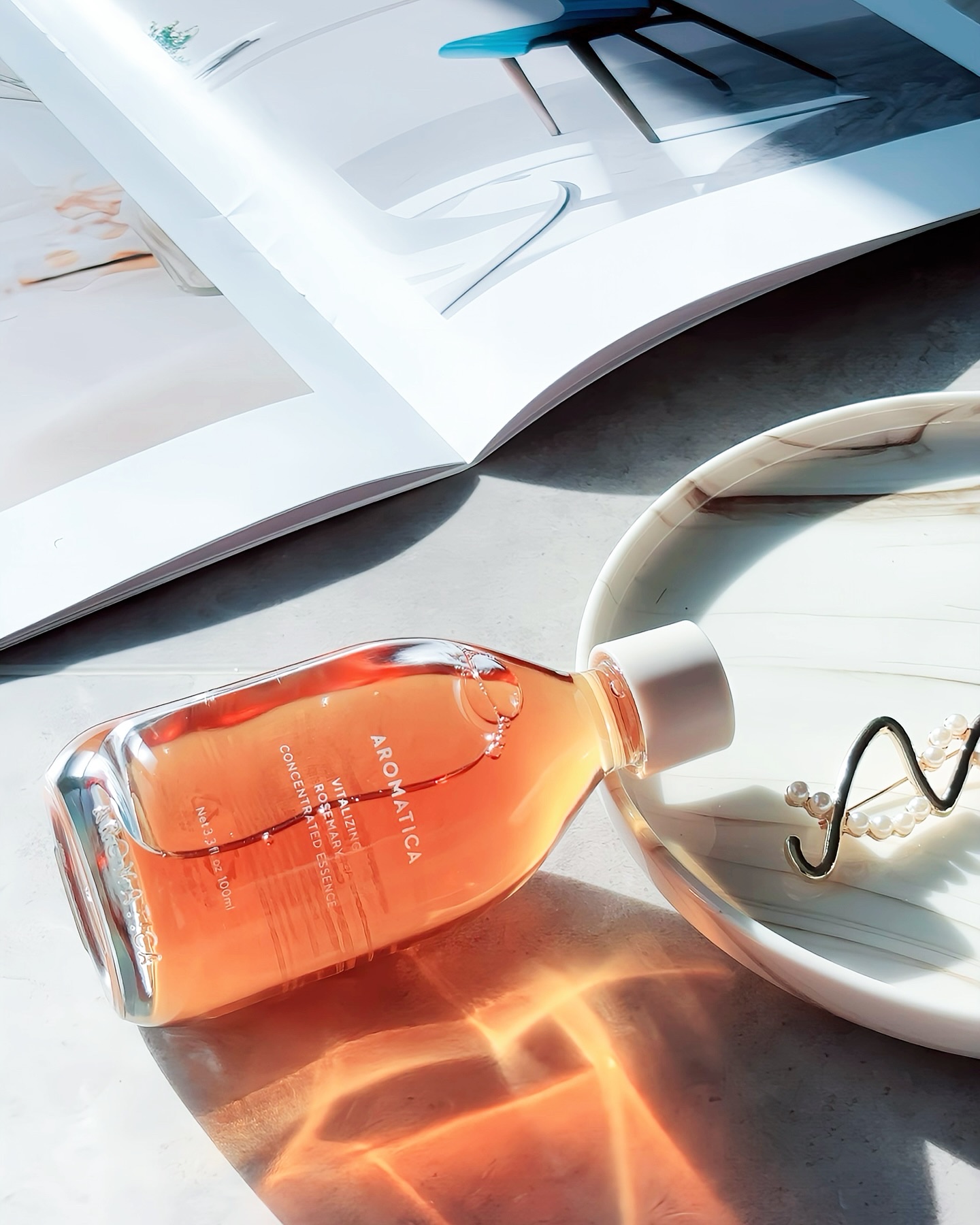 ローズマリーコンセントレイテッドエッセンス/AROMATICA/美容液を使ったクチコミ（1枚目）