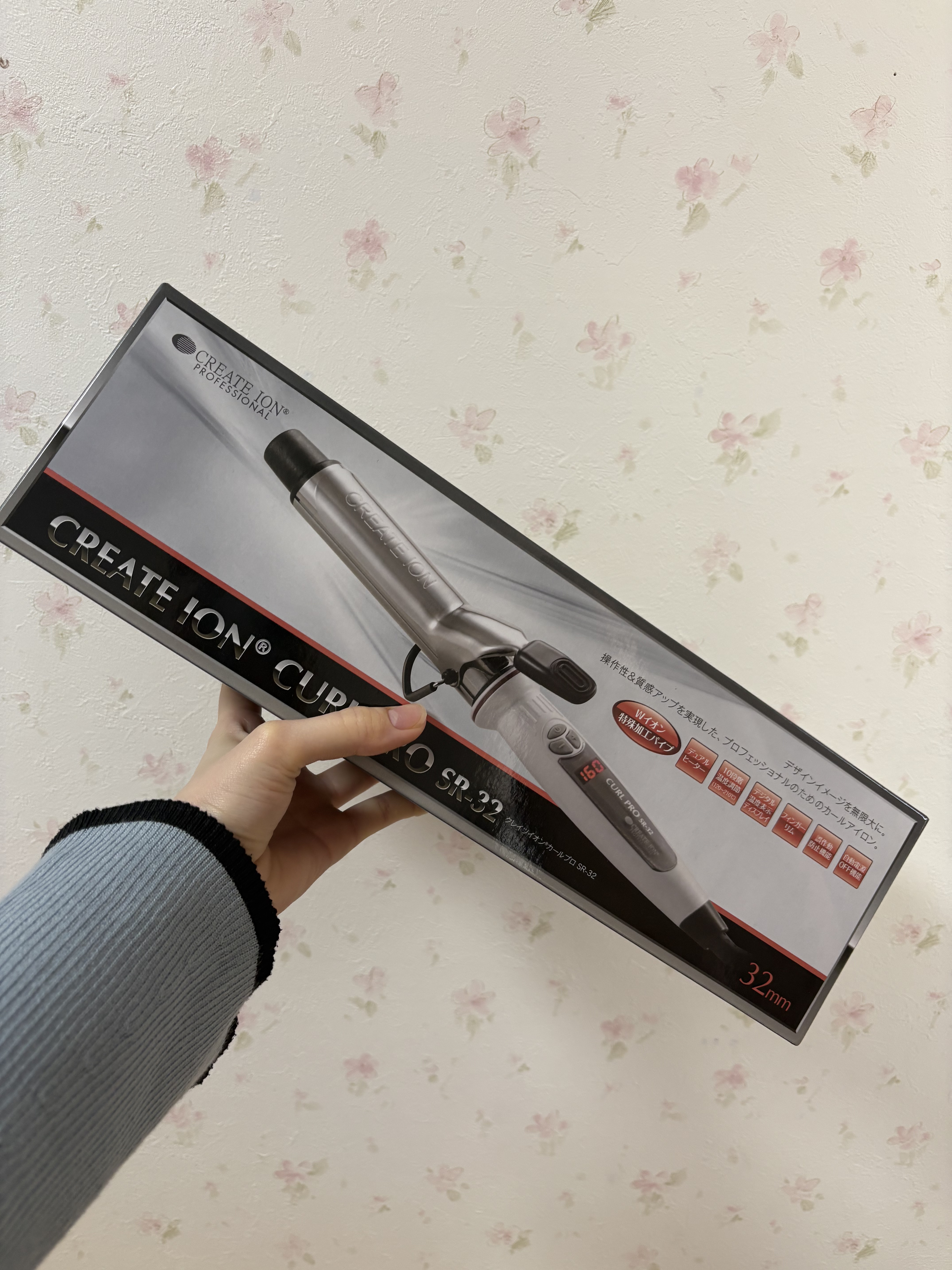 カールプロ SR 32mm/クレイツ/カールアイロンを使ったクチコミ（1枚目）