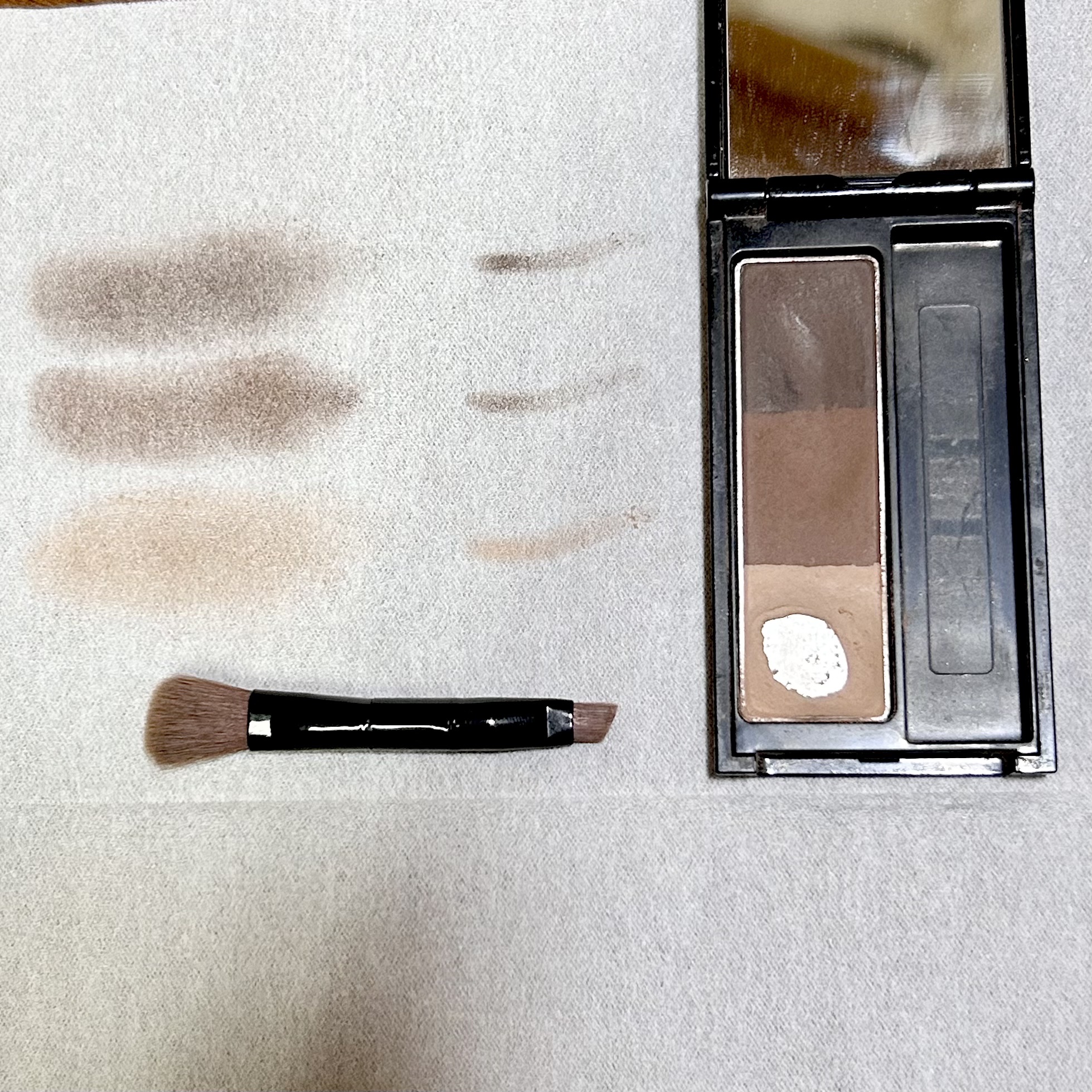 ケイト デザイニングアイブロウ3D EX-5 ブラウン系(レフィル)/KATE/パウダーアイブロウを使ったクチコミ（3枚目）