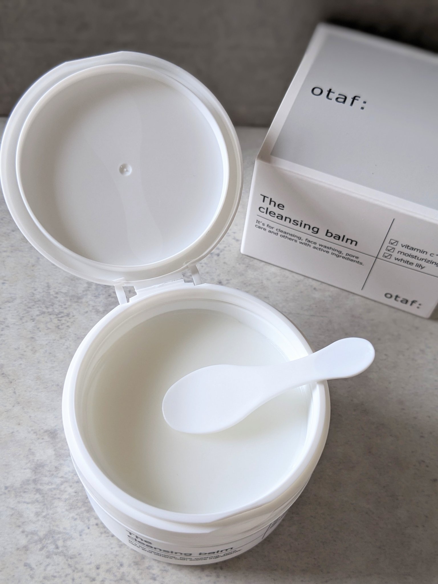 クレンジングバーム/otaf:/クレンジングバームを使ったクチコミ（3枚目）