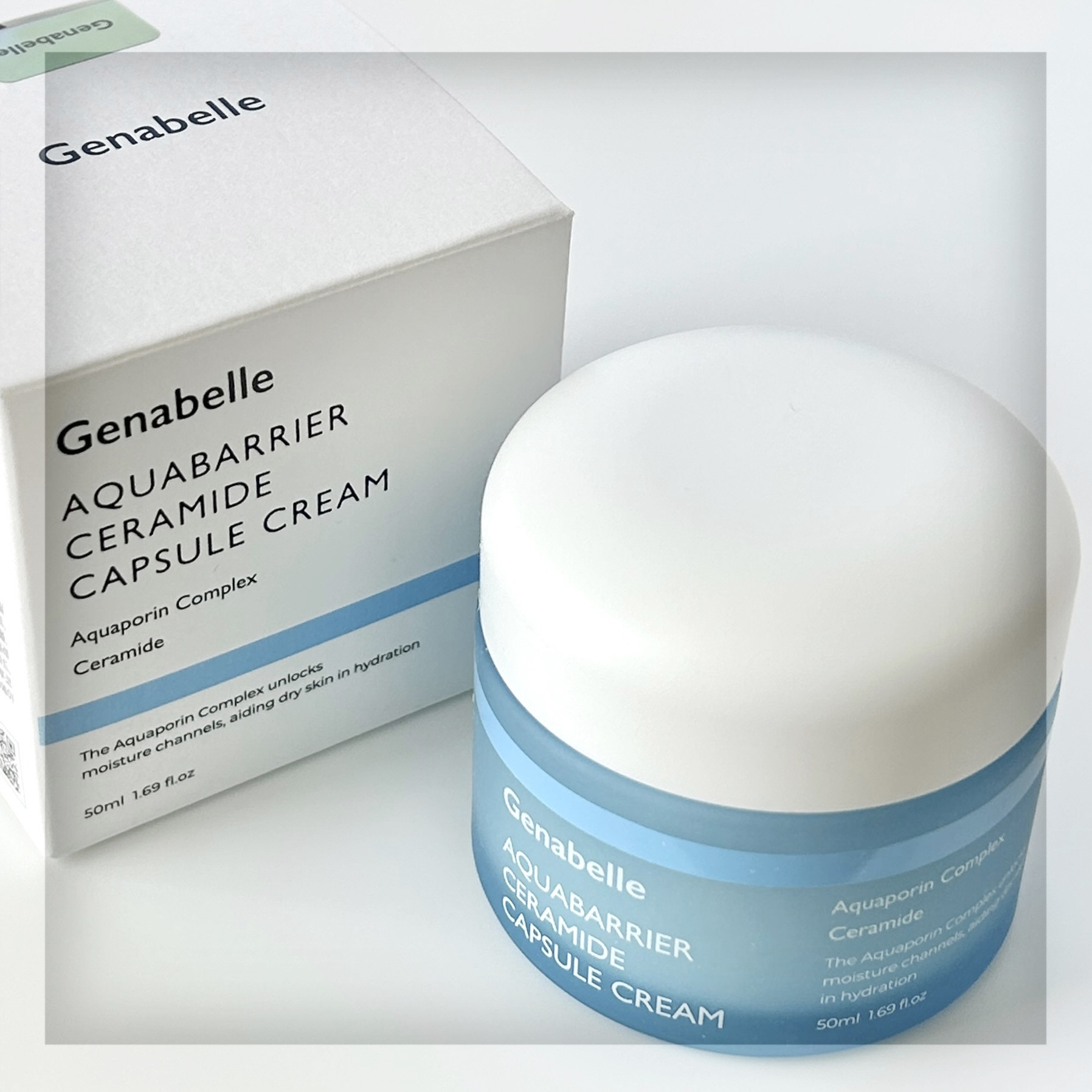 アクアバリアセラミドカプセルクリーム/Genabelle/フェイスクリームを使ったクチコミ（1枚目）