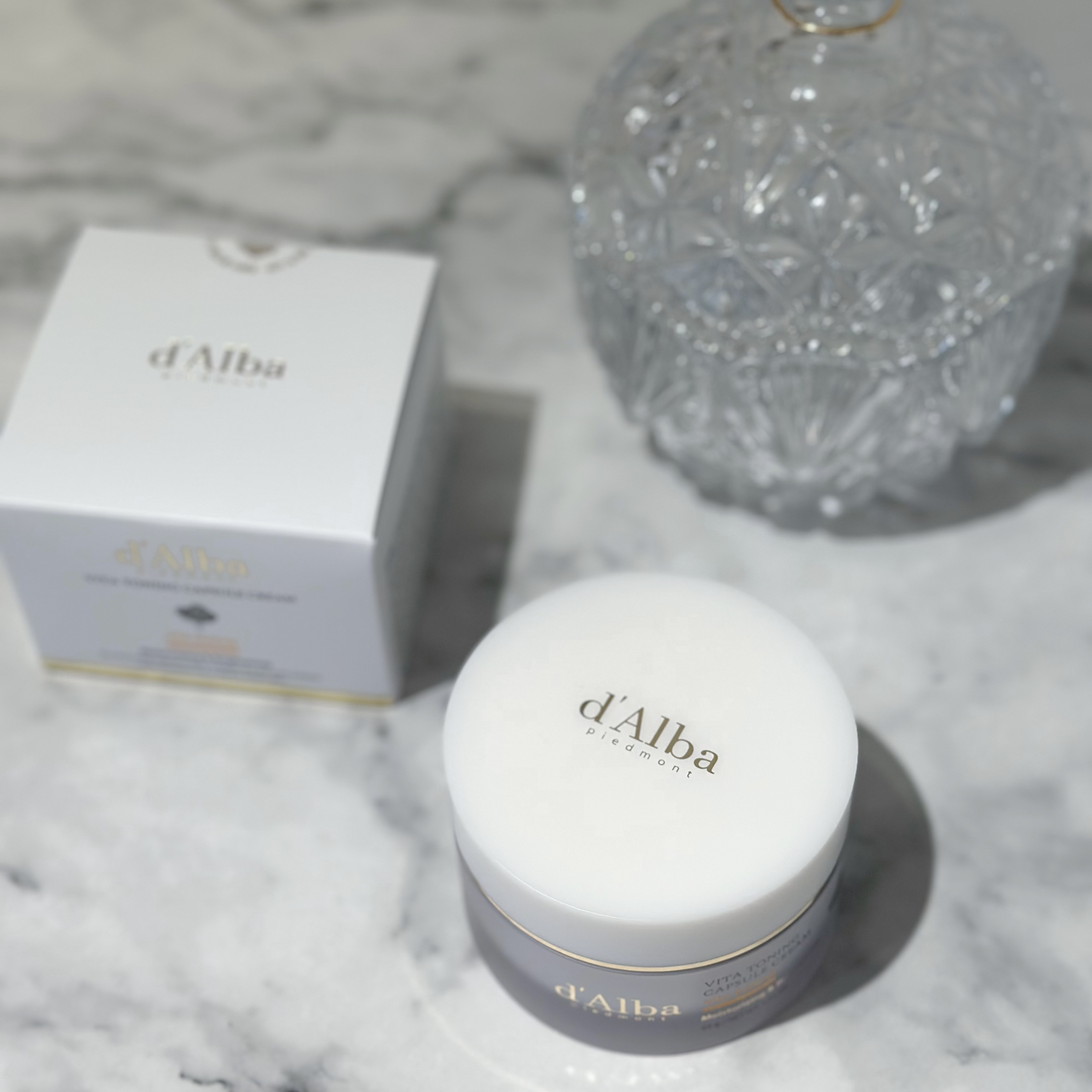 ビタトーニングカプセルクリーム/ダルバ/フェイスクリームを使ったクチコミ（1枚目）