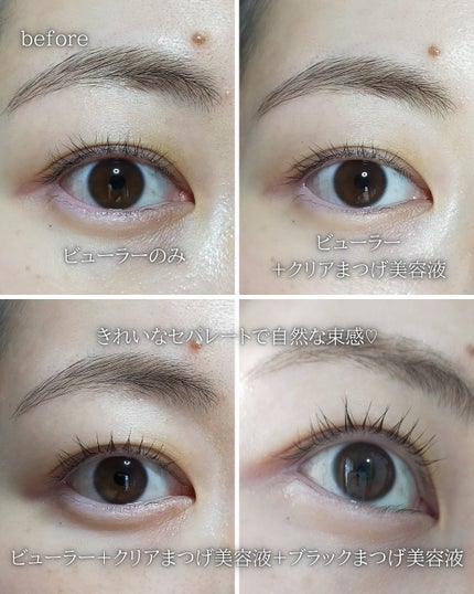 LASH & BROW ENRICHED BLACK SERUM/MARSHIQUE/まつげ美容液を使ったクチコミ(6枚目)