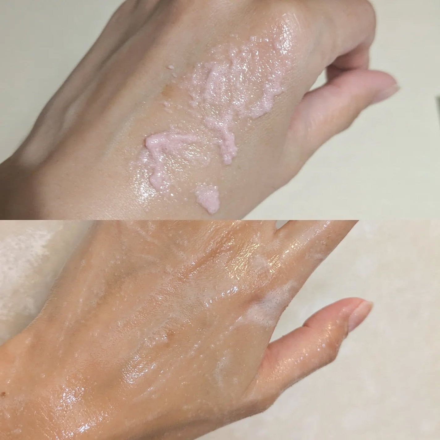 キューミースウィートボムタラソスクラブ ピオニーブーケの香り/AGARISM/ボディスクラブを使ったクチコミ(3枚目)