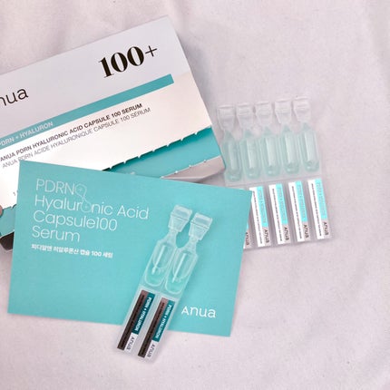 PDRNヒアルロン酸カプセル100セラム/Anua/美容液を使ったクチコミ(1枚目)