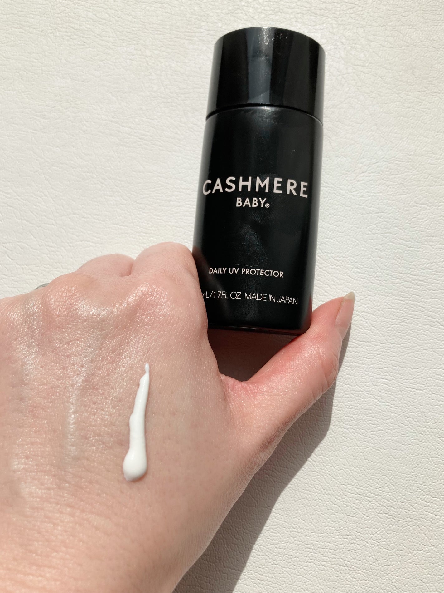 カシミヤベビー デイリーUVプロテクター/CASHMERE BABY/日焼け止めミルクを使ったクチコミ(3枚目)
