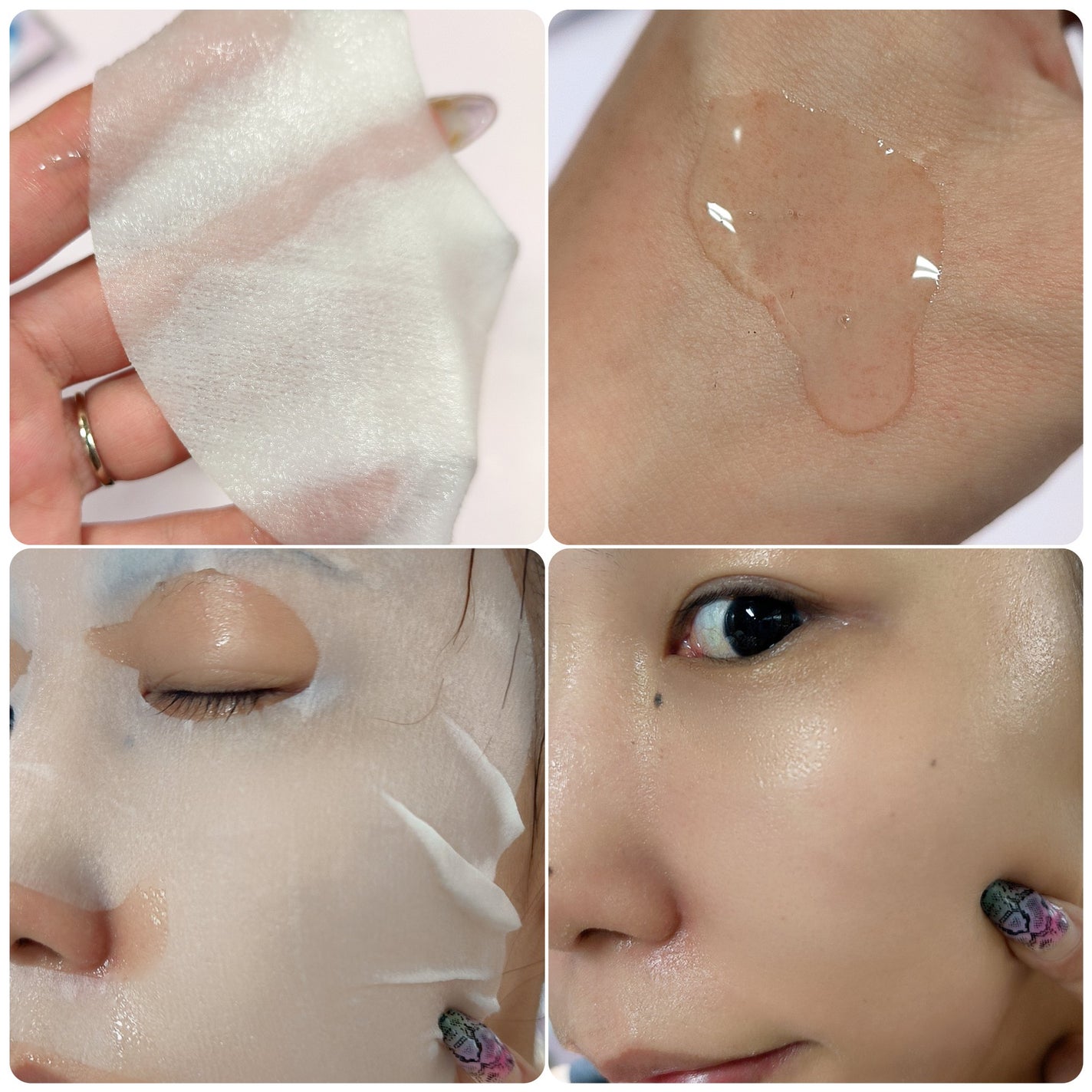 薬用リンクルエッセンスマスク ホワイト/なめらか本舗/シートマスク・パックを使ったクチコミ(5枚目)