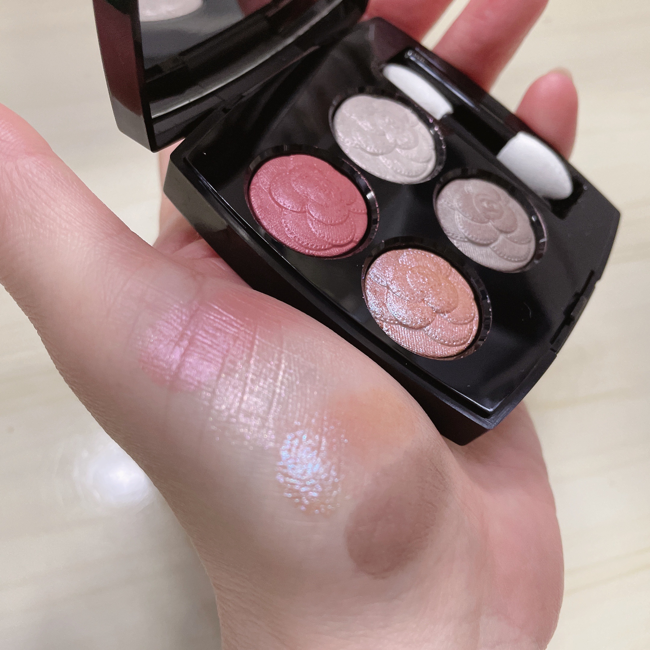 レ キャトル オンブル/CHANEL/アイシャドウパレットを使ったクチコミ（3枚目）