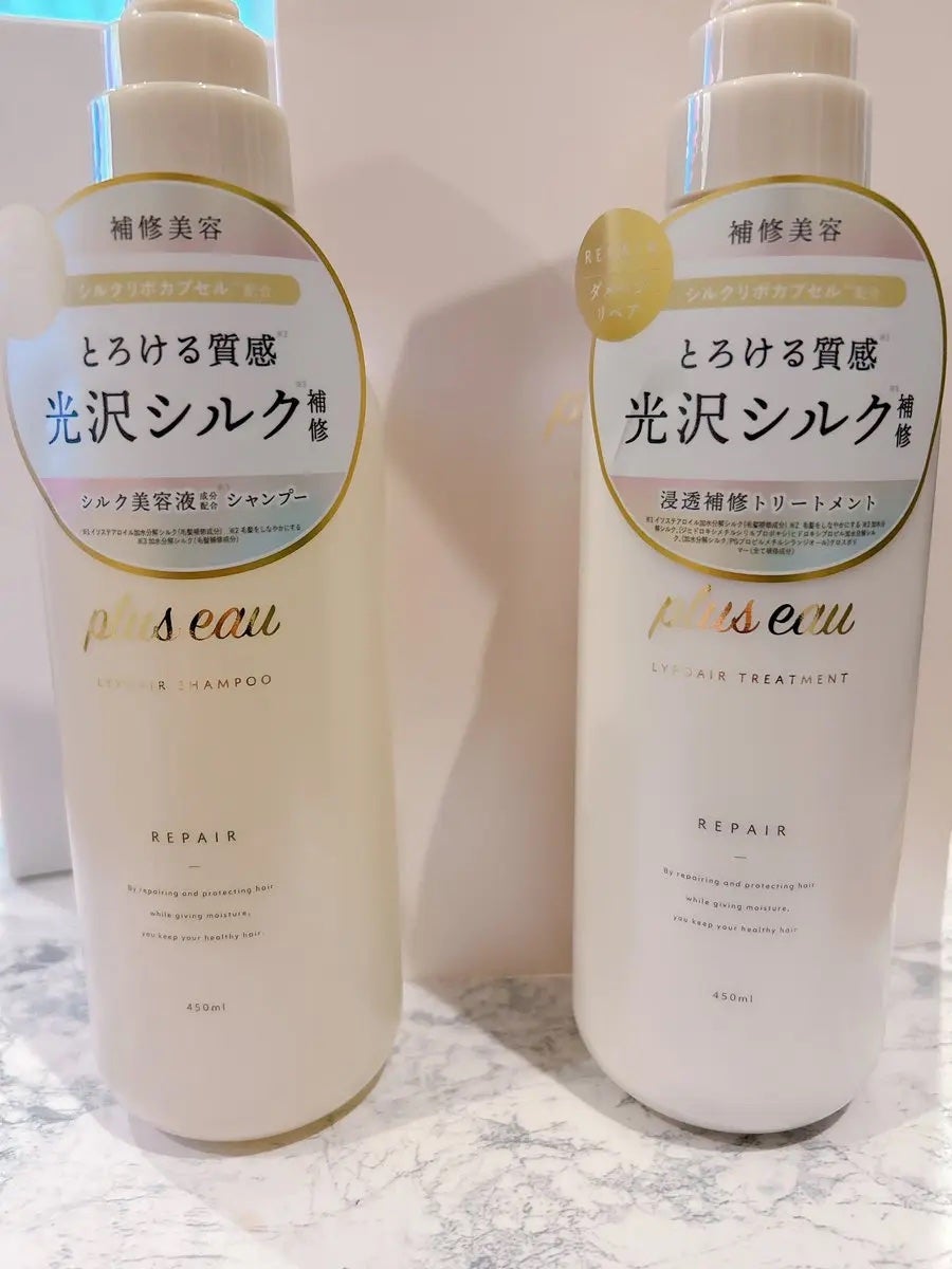 ãªãã¢ã·ã£ã³ããŒ/ãªãã¢ããªãŒãã¡ã³ã/plus eau/åžè²©ã·ã£ã³ããŒã䜿ã£ãã¯ãã³ãïŒ1æç®ïŒ