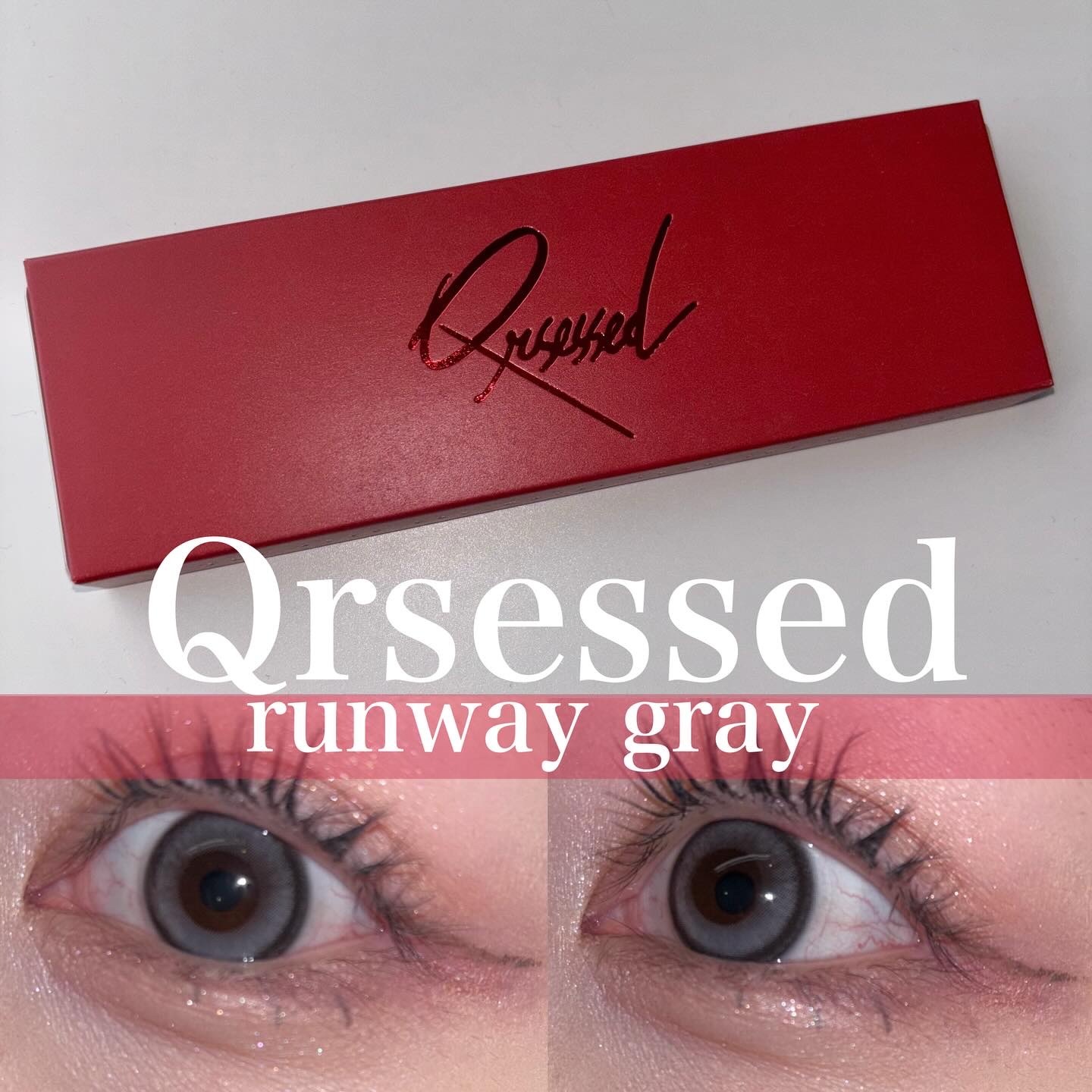 Qrsessed 1day/Qrsessed/ワンデー（１DAY）カラコンを使ったクチコミ（1枚目）