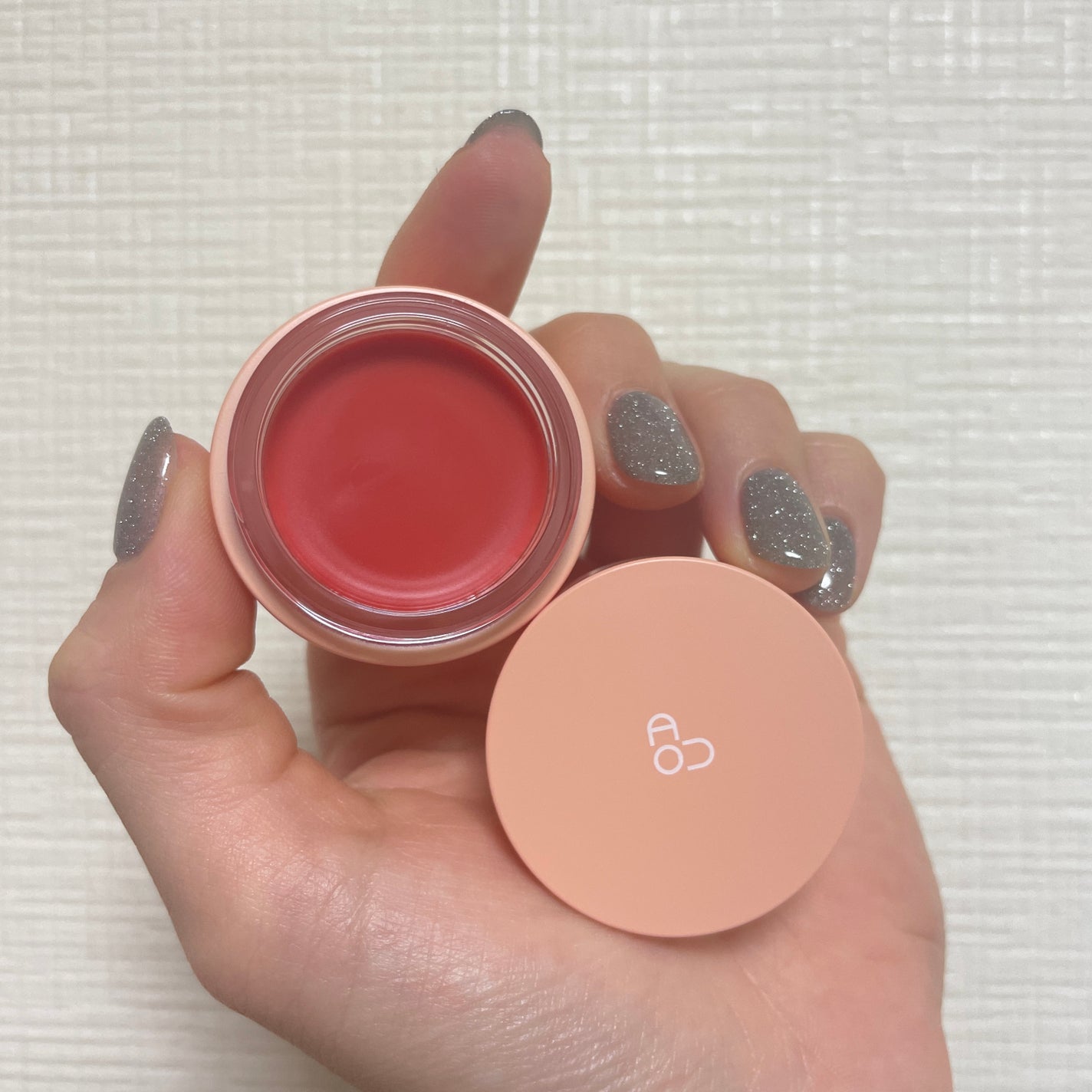 GLOWY TINT BALM/AOU/リップグロスを使ったクチコミ(2枚目)